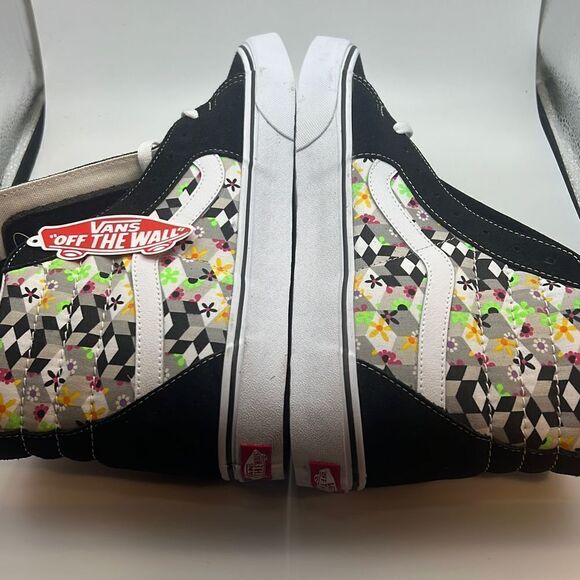 Vans Sk8-Hi checker cube NWT-men 12‎ - Picture 1 of 7